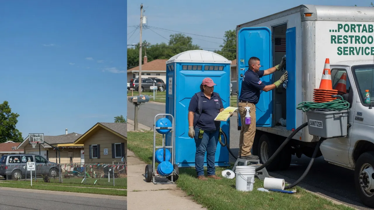 Portable Toilet Rental in Midland, OH near me